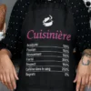 Tablier humoristique Chef à 120 pour cent avec design drôle pour cuisinière passionnée